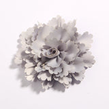 5Pcs 3.9" Artificial Flower Cloth DIY Hair Accessories Jewelry