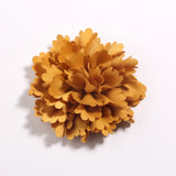 5Pcs 3.9" Artificial Flower Cloth DIY Hair Accessories Jewelry