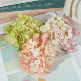 5Pcs Silk Hydrangea Flower Head Wedding DIY Arch Home Decoration