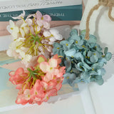 5Pcs Silk Hydrangea Flower Head Wedding DIY Arch Home Decoration