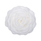 5Pcs Burnt Edge Rose Camellia Flower Heads DIY Hairpin Brooch