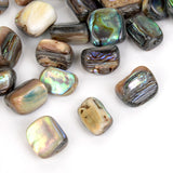 5Pcs Abalone Shell Beads Irregular Shape Spacer Beads for Jewelry Making