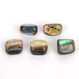 5Pcs Abalone Shell Beads Irregular Shape Spacer Beads for Jewelry Making
