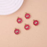 5Pcs 12*15mm Eye Charms for Jewelry Making Necklaces Pendants Earrings