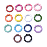5Pcs O Ring Clasp Spring Gate Lobster Clasp DIY Carabiner Keychain Bag Clips Hoo