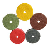 5Pcs 3 Inch Fiber Polishing Buffing Wheel for Stainless Steel Polishing