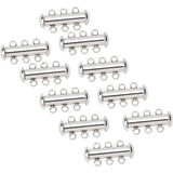 5Pcs 3-Ring 1.5mm Hole Magnetic Clasps for DIY Jewelry Making