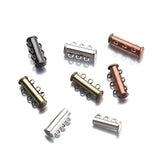 5Pcs 3-Ring 1.5mm Hole Magnetic Clasps for DIY Jewelry Making