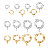 5Pcs Stainless Steel Spring Ring Round Clasps Open Ring