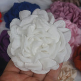 5Pcs Fabric Rose Flowers DIY Hair Dress Decoration
