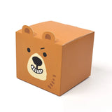 5Pcs 9x9x9cm Square Pink Animal Candy Box