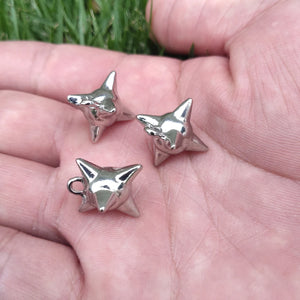 5Pcs Alloy Thorns Charms Solid Ball Geometry Pendants DIY Jewelry Making