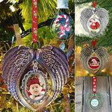 5Pcs Angel Wing Pendants Heart Shaped Ornaments DIY Pendant -Silver