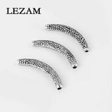 5Pcs Antique Carved Flowers Spacer for Jewelry