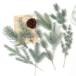 5Pcs Artificial Pine Needles Xmas Tree Ornament Home Decor DIY Craft Garland