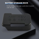 5Pcs Storage Rack Holder for 18V Fixing Devices(Black)