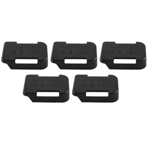 5Pcs Storage Rack Holder for 18V Fixing Devices(Black)