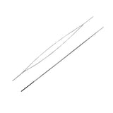 5Pcs Big Eye Beading Needles Curved Stainless Steel Jewelry Making Tools