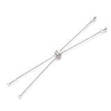 5Pcs Brass Adjustable Slider Chain for DIY Bracelets Beads Charms Jewelry