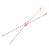 5Pcs Brass Adjustable Slider Chain for DIY Bracelets Beads Charms Jewelry