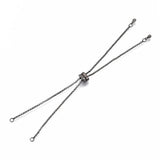 5Pcs Brass Adjustable Slider Chain for DIY Bracelets Beads Charms Jewelry