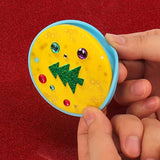 Circle Keychain Epoxy Resin Molds Pendant Charm Round Casting Resin