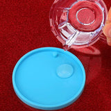Circle Keychain Epoxy Resin Molds Pendant Charm Round Casting Resin