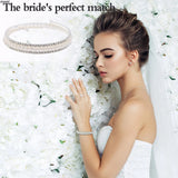5Pcs Freshwater Pearl Line Bracelet Women's Gift Jewelry