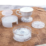 5Pcs Coaster Molds with Storage Box Epoxy Resin Molds