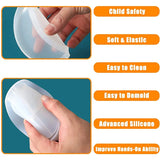 5Pcs Coaster Molds Set with Storage Box for Resin Crafts