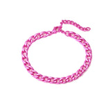 5Pcs Colorful Punk Bracelet for Women, Stainless Steel DIY Party Jewelry