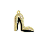 5Pcs High Heel Shoes Charms Pendants for Jewelry Making