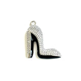 5Pcs High Heel Shoes Charms Pendants for Jewelry Making