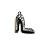 5Pcs High Heel Shoes Charms Pendants for Jewelry Making