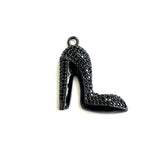 5Pcs High Heel Shoes Charms Pendants for Jewelry Making