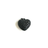 5Pcs Heart Charms Pendant for Jewelry Making Bracelets Necklace