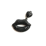 5Pcs CZ Pave Lip Pendant Charms for Jewelry Making