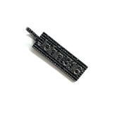 5Pcs CZ Pave John 3:16 Charms Plated Letter Pendant For Bracelet Necklace
