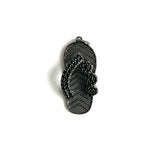 5Pcs CZ Pave Slipper Charm Pendants for Jewelry Making