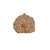 5Pcs CZ Paved Girl Magic Charms Pendant for Jewelry Making