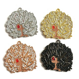5Pcs CZ Paved Girl Magic Charms Pendant for Jewelry Making