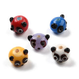 5Pcs Animal Lampwork Glass Beads for DIY Jewelry Making