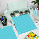 5Pcs Cutting Mat Light Grip 12X12 Inch-Blue