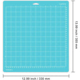5Pcs Cutting Mat Light Grip 12X12 Inch-Blue
