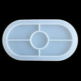 5Pcs DIY Ashtray Mold Square Cup Silicone Jewelry Making Mould Oval Epoxy