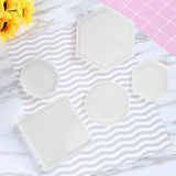 5Pcs DIY Coaster Silicone Mold for Resin, Concrete, Cement