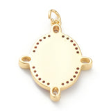 5Pcs Oval Saint Charms Pendants for DIY Jewelry