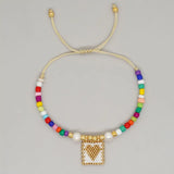 5Pcs Colorful Bead Friendship Bracelets Boho Summer Jewelry