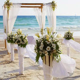5Pcs Foam Cage Flower Holder for Wedding Table Centerpiece