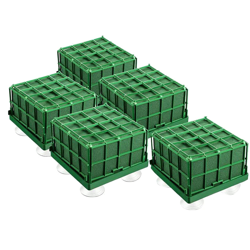 5Pcs Foam Cage Flower Holder for Wedding Table Centerpiece